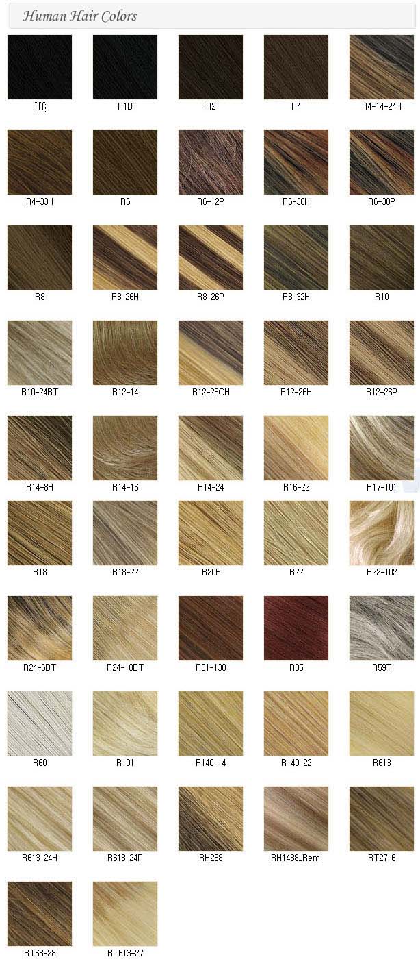 Estetica Color Chart