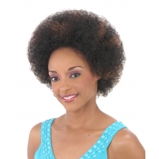 NEW BORN FREE Demi Cap Synthetic Half Wig: 2233 AFRO