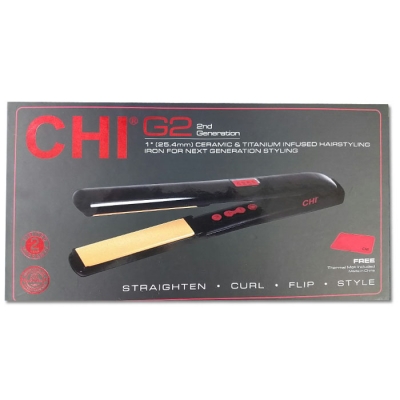 CHI G2 1" Ceramic & Titanium Infused Hairstyling Iron