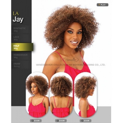 Vanessa Fifth Avenue Collection Synthetic Half Wig - LA JAY