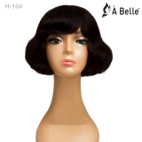 A Belle 100% Natural Human Hair Wig - H-104