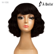 A Belle 100% Natural Human Hair Wig - H-106