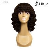 A Belle 100% Natural Human Hair Wig - H-109