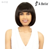 A Belle 100% Natural Human Hair Wig - H-112