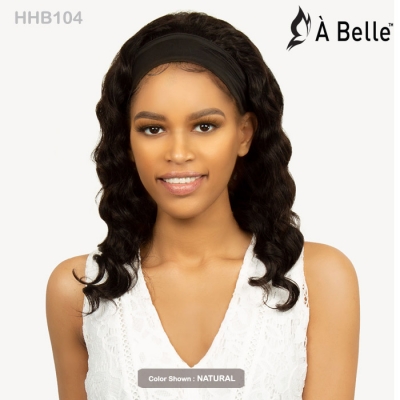 A Belle 100% Natural Human Headband Wig - HHB104