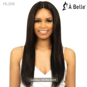 A Belle 100% Natural Human Hair T Part Lace Wig - HL209