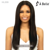 A Belle 100% Natural Human Hair T Part Lace Wig - HL209