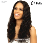 A Belle 100% Natural Human Hair T Part Lace Wig - HL211