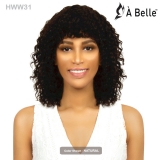 A Belle 100% Natural Human Hair Wet&Wavy Full Wig - HWW31