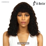 A Belle 100% Natural Human Hair Wet&Wavy Full Wig - HWW32