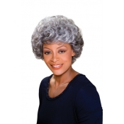 ALICIA FOXY SILVER, Monofilament Synthetic Wig, MAXINE