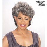 Foxy Silver Synthetic Wig - EMILY