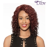 Foxy Lady Synthetic Natural J Part Lace Wig - VALENCIA