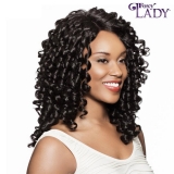Foxy Lady Synthetic Natural J Part Lace Wig - ROZETTA