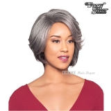 Foxy Silver Synthetic J Lace Wig - 10854 ROBERTA