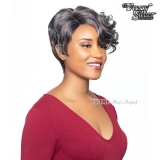 Foxy Silver Synthetic Natural J Part Lace Wig - 10872 BREANNA
