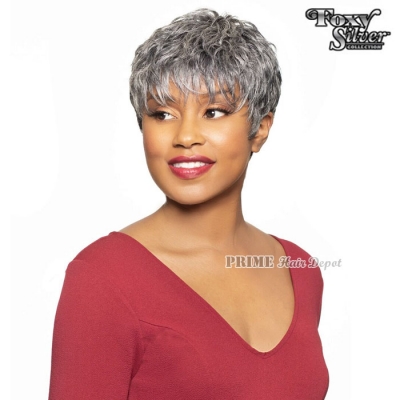 Foxy Silver Synthetic Wig - 10887 HATTIE