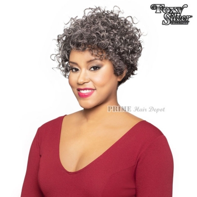 Foxy Silver Synthetic J Lace Wig - 10933 ABIGAIL