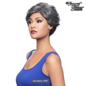 Foxy Silver Synthetic J Lace Wig - 10952 VALERY