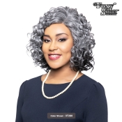 Foxy Silver Synthetic J Lace Wig - 10954 BETTINA