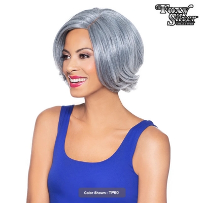 Foxy Silver Synthetic J Lace Wig - 10961 VERA