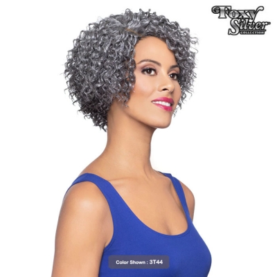 Foxy Silver Synthetic J Part Wig - 10974 TILDA