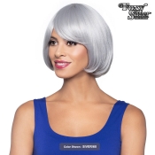 Foxy Silver Synthetic Wig - 10981 BOBBIE