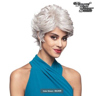 Foxy Silver Synthetic Wig - 10982 CHANEL