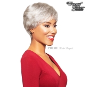 Foxy Silver 100% Human Hair Wig - 13730 H/H ELAINE