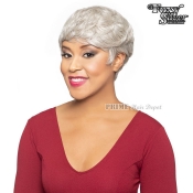 Foxy Silver 100% Human Hair Wig - 13749 H/H CLAIR