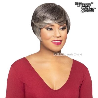 Foxy Silver 100% Human Hair Wig - 13751 H/H LEONA