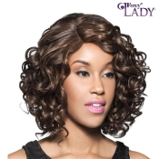 Foxy Lady Human Hair Natural J Part Lace Wig - H/H WELSH