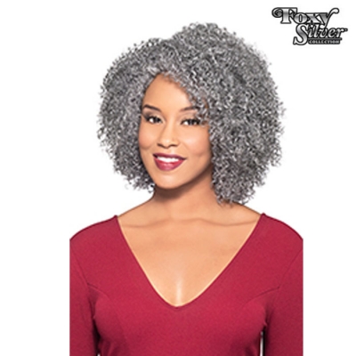 Foxy Silver Human Hair Wig - 13995 H/H ALINA