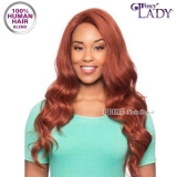 Foxy Lady 4x4 Human Hair Lace Front Wig - 13998 H/H MAISY