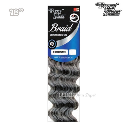 Foxy Silver OCEAN WAVE 18 Braid - 14677