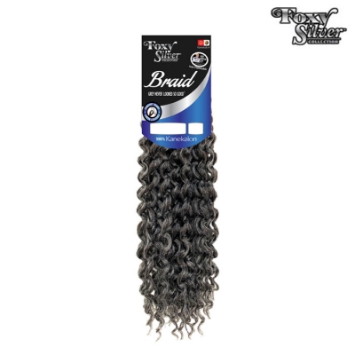 Foxy Silver SPRINGY TWIST 12 Braid - 14691