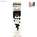 Bobbi Boss Bundle 100% Virgin Human Hair 4X4 HD Lace Closure - OCEAN 12