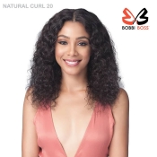 Bobbi Boss Unprocessed Virgin Remy Bundle Hair Full Lace Wig - NATURAL CURL 20