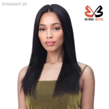 Bobbi Boss 100% Unprocessed Remy HD Bundle Lace Front Wig - STRAIGHT 20