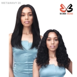 Bobbi Boss 100% Virgin Remy Human Hair HD Lace Wig - WET&WAVY 20