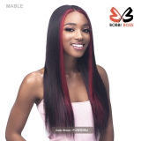 Bobbi Boss Human Hair Blend 13X7 Glueless Frontal Lace Wig - MBLF007 MABLE