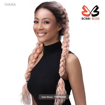 Bobbi Boss Human Hair Blend Lace Front Wig - MBLF280 IVANA