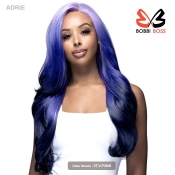 Bobbi Boss Human Hair Blend 13X4 Glueless HD Lace Wig - MBLF400 ADRIE