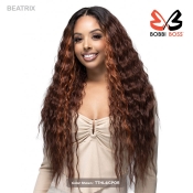 Bobbi Boss Human Hair Blend 13X4 Glueless HD Lace Wig - MBLF402 BEATRIX
