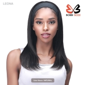 Bobbi Boss 100% Human Hair Headband Wig - MH1401 LEONA