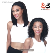 Bobbi Boss 100% Human Hair Wig - MH1406 W&W DANNI