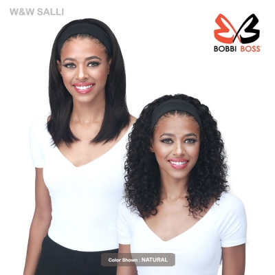 Bobbi Boss 100% Human Hair Wig - MH1407 W&W SALLI