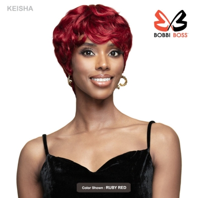 Bobbi Boss 100% Unprocessed Human Hair Wig - MH1414 KEISHA