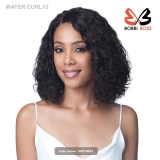 Bobbi Boss Unprocessed Human Hair Lace Front Wig - MHLF422 WATER CURL 12