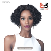 Bobbi Boss 100% Human Hair Lace Front Wig - MHLF425 WHITNEY